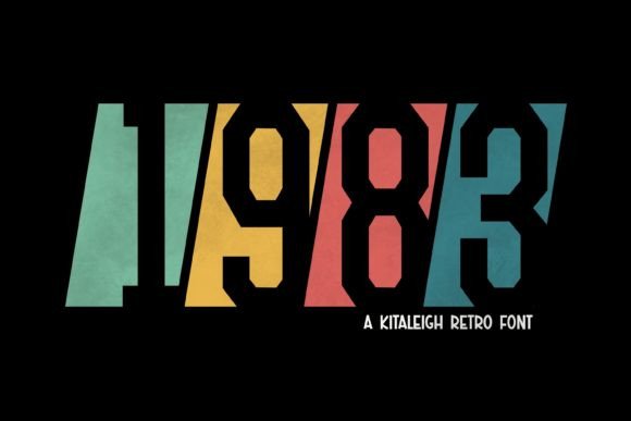 1983: The Retro Display Font That Stops Scrolling
