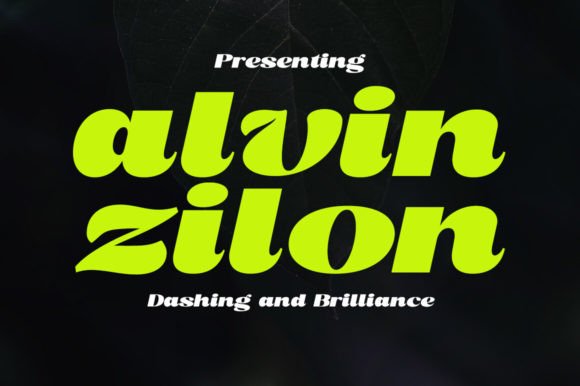Alvin Zilon: The Display Typeface That Elevates Campaign Visuals