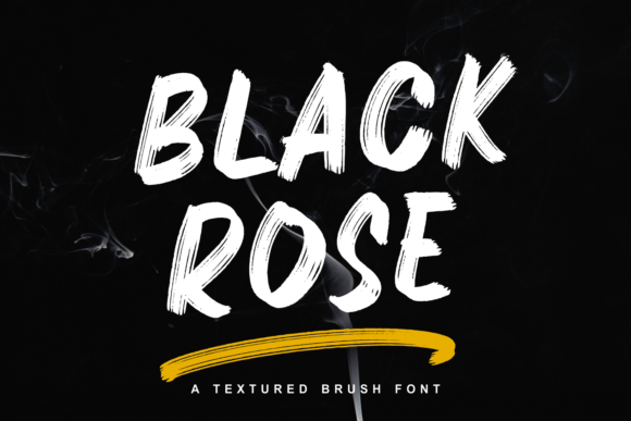 Blackrose: The Bold Display Typeface for Handmade Shop Branding