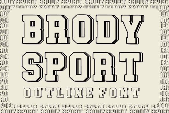 Brody Sport: The Vintage Display Font That Powers Holiday Campaigns