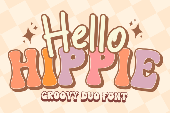 Hello Hippie: A Retro Display Typeface for Modern Editorial Design