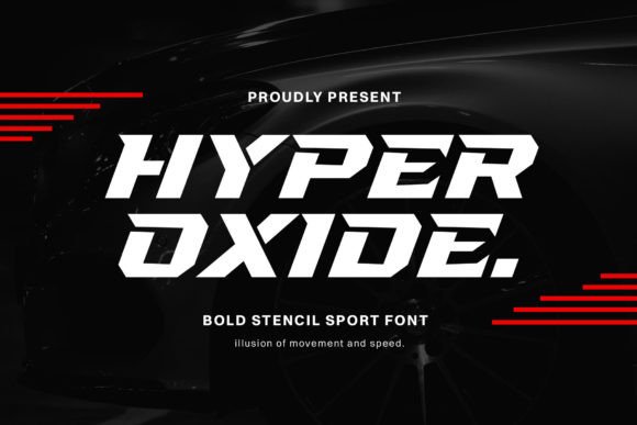 Hyper Oxide: The Bold Display Typeface for Modern Web Design