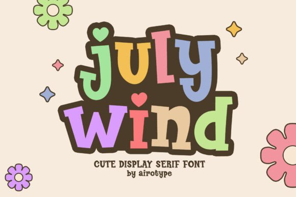 July Wind: The Playful Typeface That Brings Summer Crafts to Life