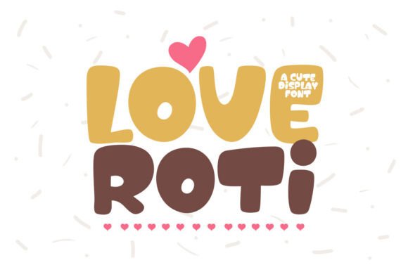 Love Roti: A Modern Display Typeface for Polished Web Design