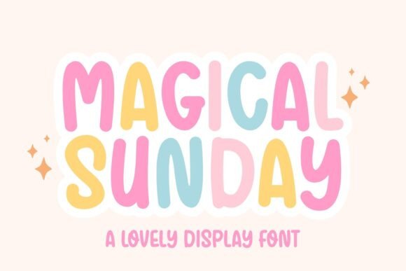 Magical Sunday: The Display Font That Elevates Your Brand Identity