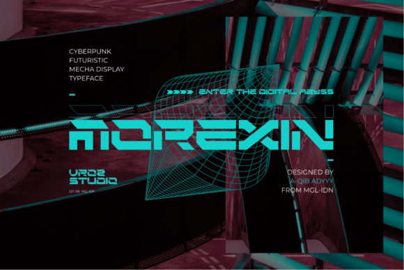 Morexin: The Futuristic Display Font That Transforms Digital Branding