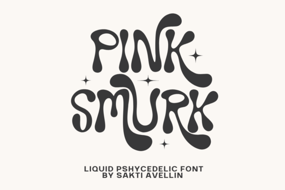 Pink Smurk: A Display Typeface for Editorial Storytelling