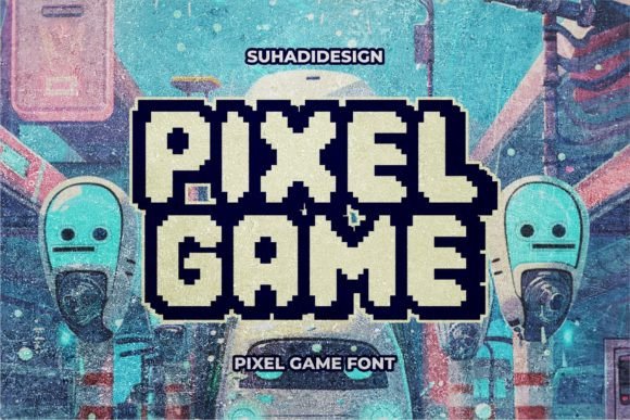 Pixel Game: The Display Typeface for Scroll-Stopping Campaigns