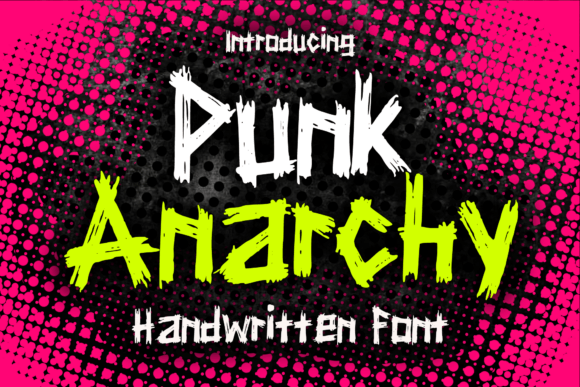 Punk Anarchy: The Bold Display Font for High-Impact Campaigns