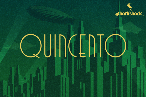 Quincento: A Premium Display Font for Bold Brand Identity