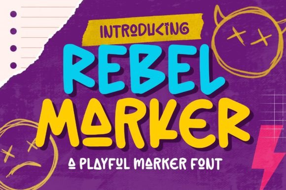 Rebel Marker: The Creative Font for Scroll-Stopping Campaigns