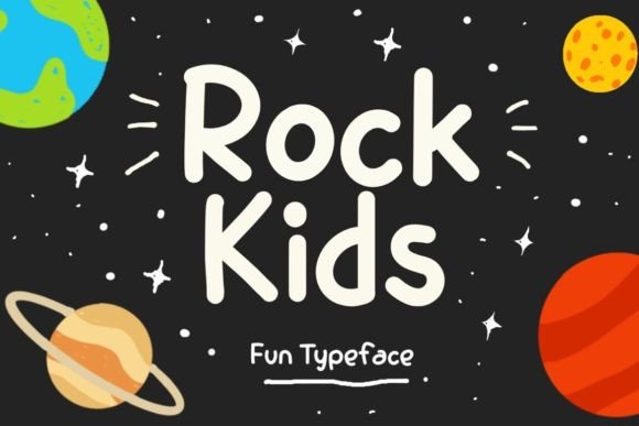 Rock Kids: The Playful Typeface That Makes Campaigns Stand Out