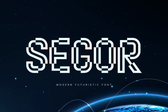 Segor Typeface Review: A Futuristic Display Font for Modern Brands