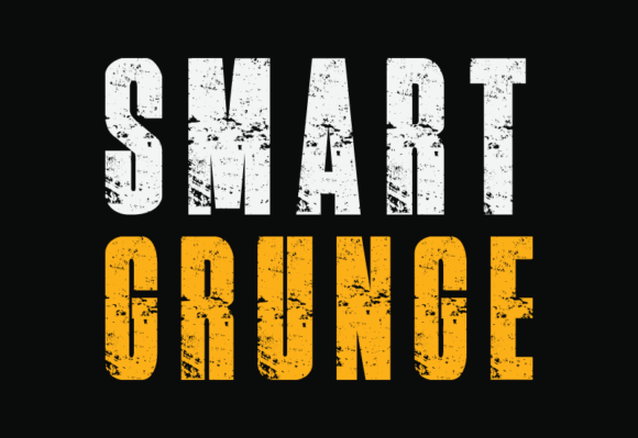 Smart Grunge: A Distinctive Display Typeface for Bold Branding