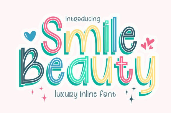 Smile Beauty: The Perfect Display Font for Small Business Branding