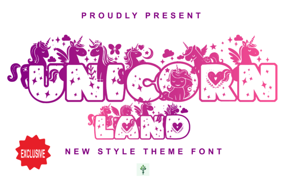 Unicorn Land: A Playful Typeface for Modern Editorial Design