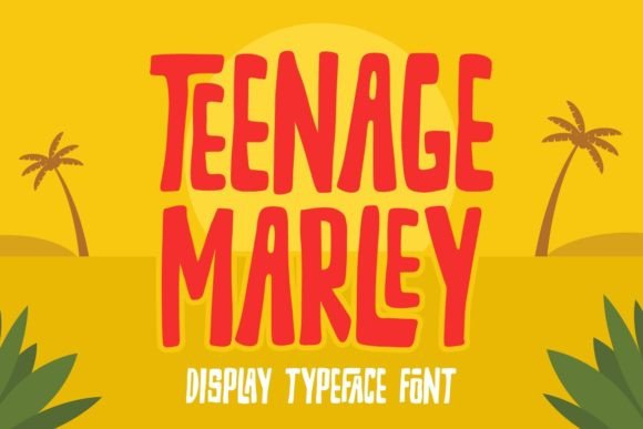 Why Teenage Marley is the Perfect Display Font for Tropical Brand Vibes